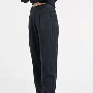 Frank & Oak Pinstripe Trousers